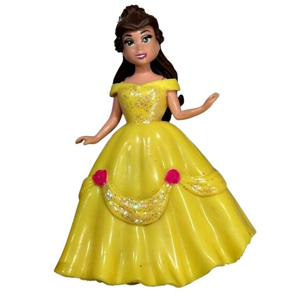 Polly Pocket Mixed Lot 9 Pieces Variety Dolls Figures 6 Dolls 3 Clothes - Picture 4 of 7